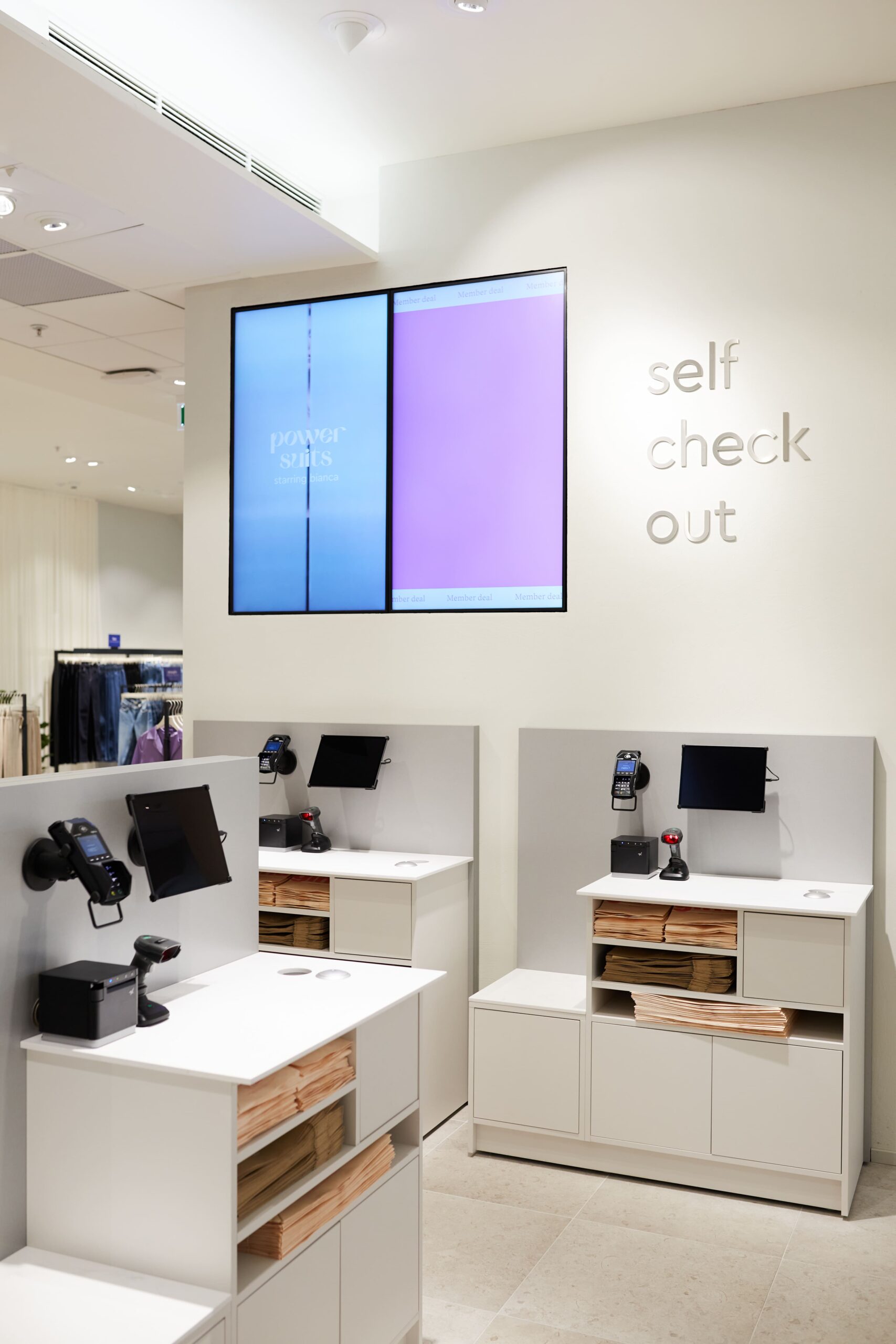 Butiksinredning kassa