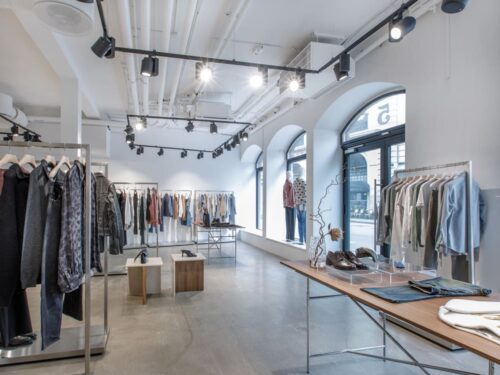 Butiksinredning klädbutik