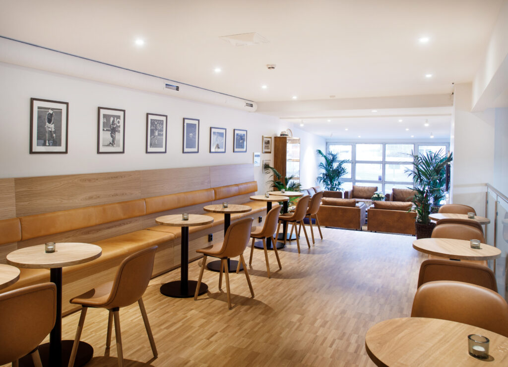Renovation of Djursholms Tennis Club, Sweden
